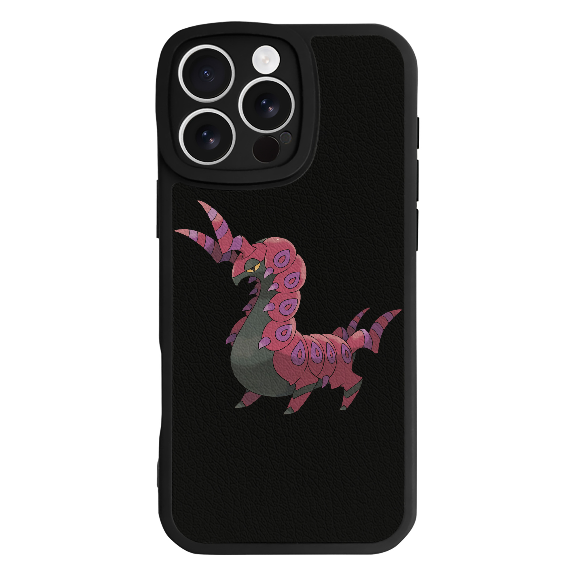 （画像用） ポケットモンスター Pokémon 【iPhone 16シリーズ対応】シリコンスマホケース（レザー調） 材質：シリコン